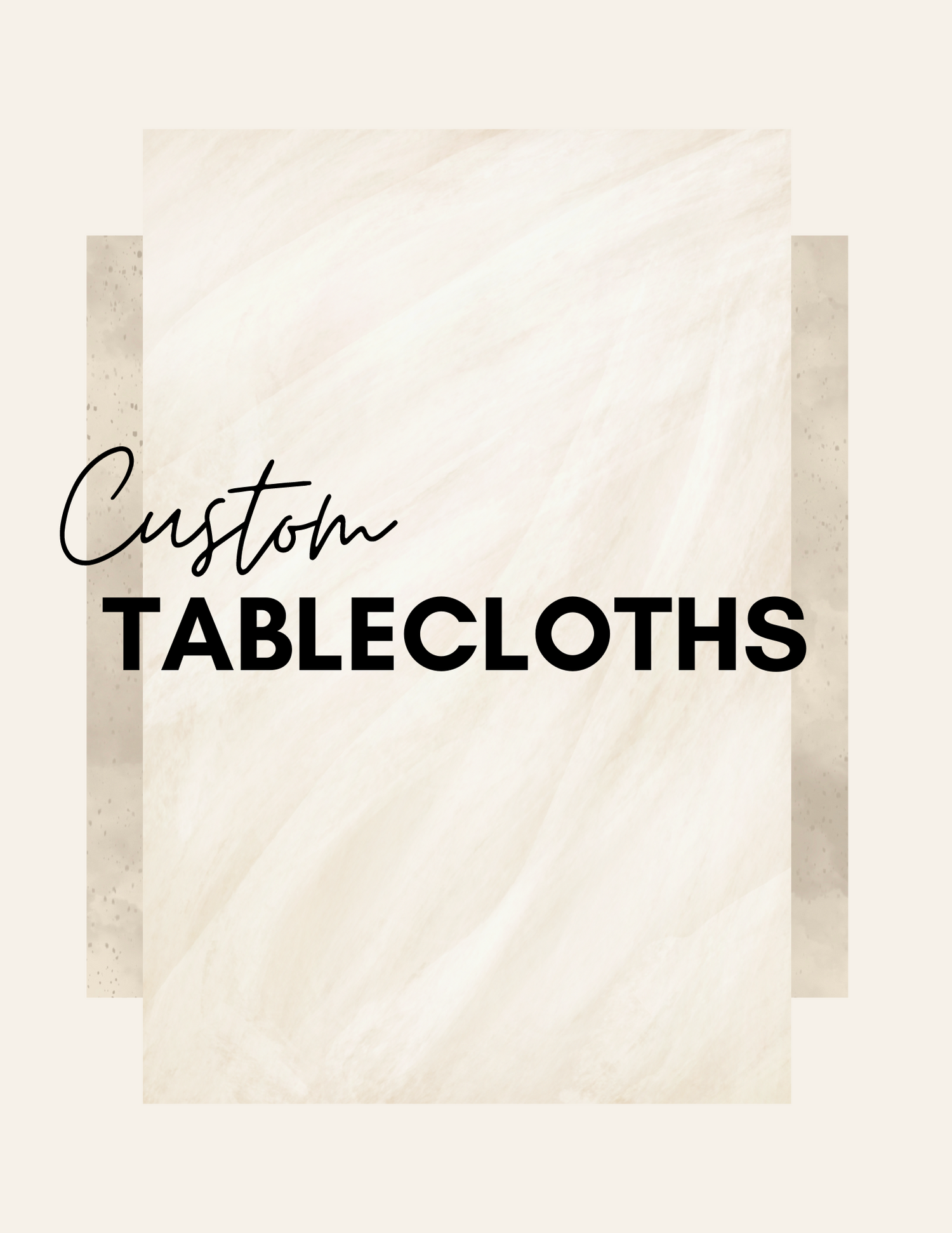 Custom Tablecloths