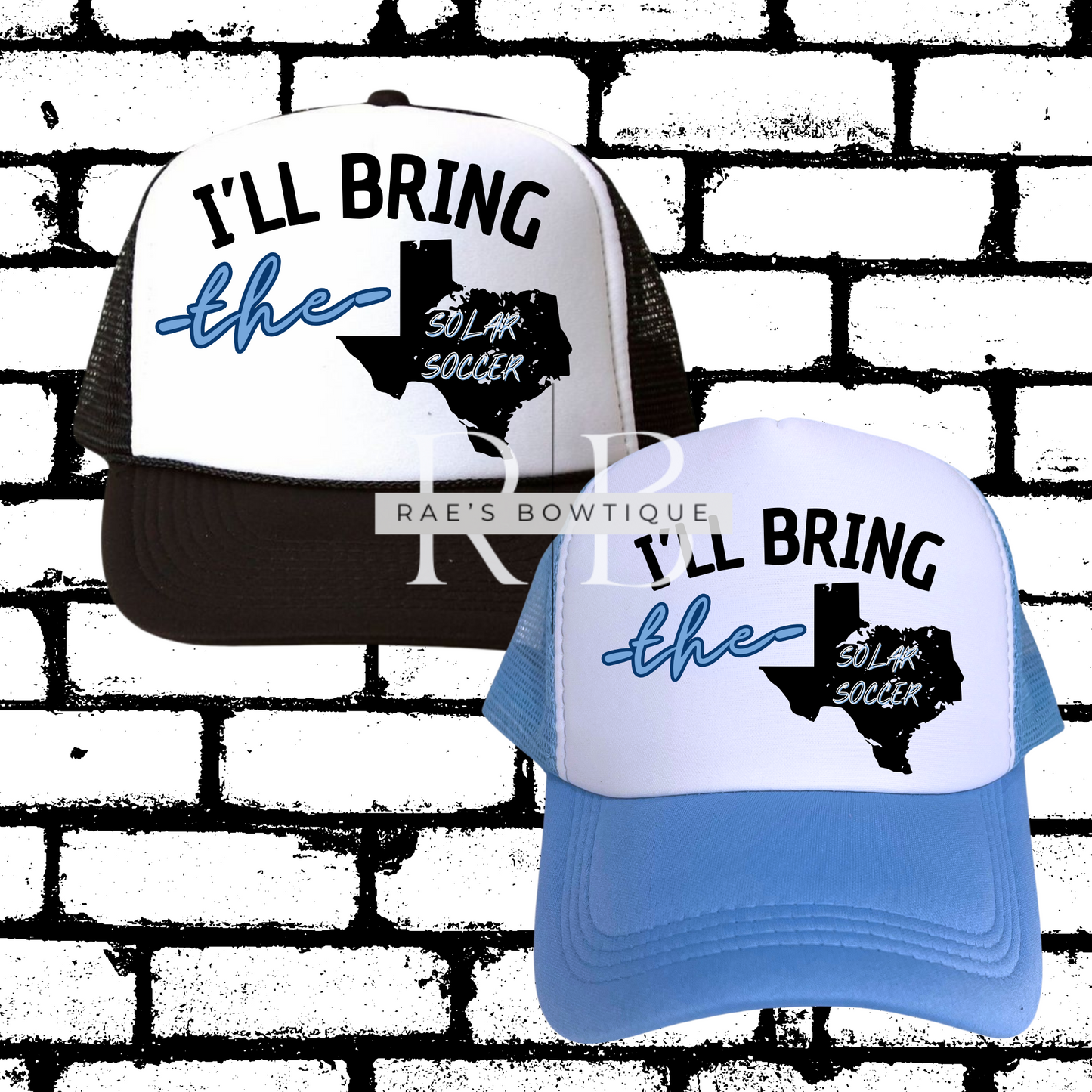 I'll bring the solar soccer trucker hat!