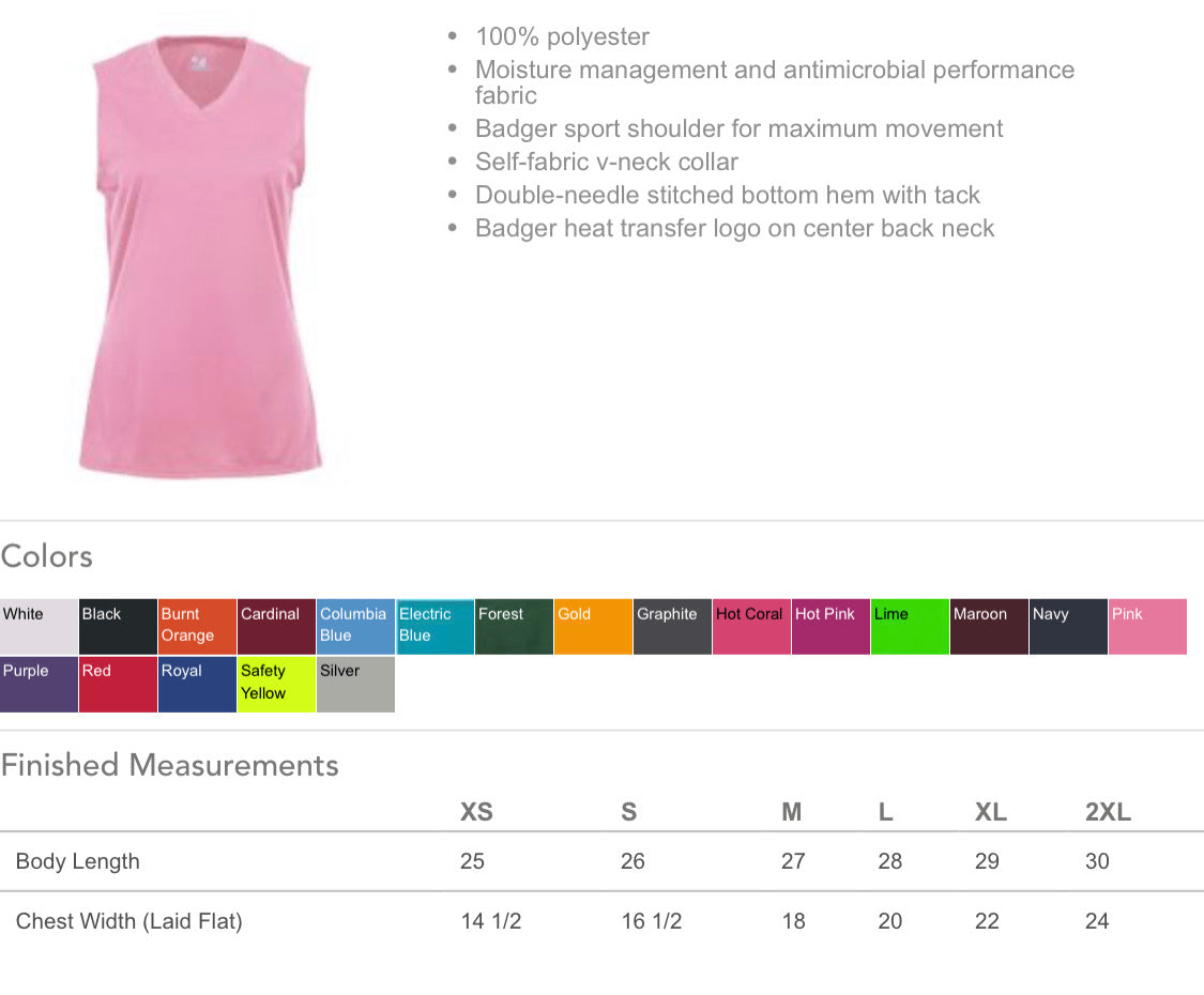 Sleeveless Dri Fit