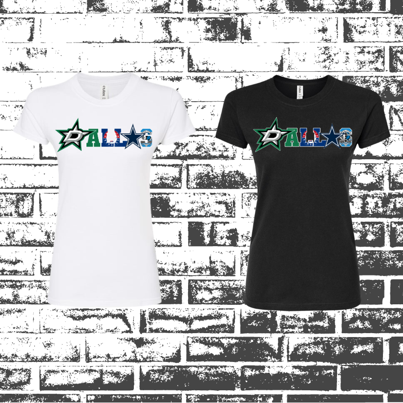 Dallas Sports Fitted Tee